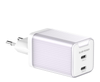 Silver Monkey Ładowarka sieciowa GaN 65W 2x USB-C Purple - 1266245 - zdjęcie 3